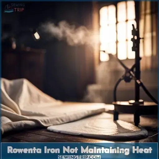 Rowenta Iron Not Maintaining Heat