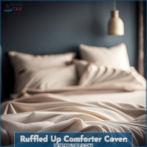 Ruffled Up Comforter Cover: