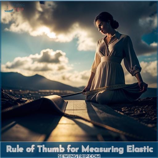 Rule of Thumb for Measuring Elastic