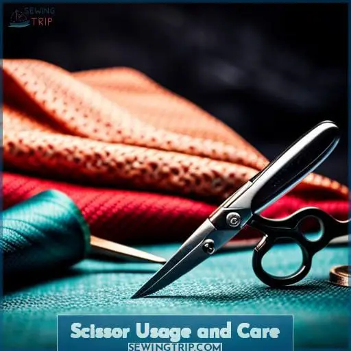 Scissor Usage and Care