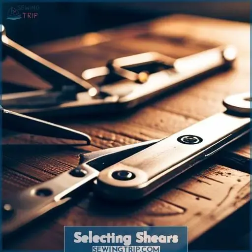 Selecting Shears