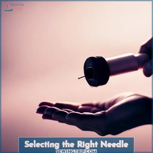 Selecting the Right Needle