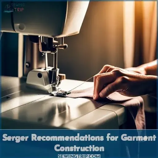 Serger Recommendations for Garment Construction