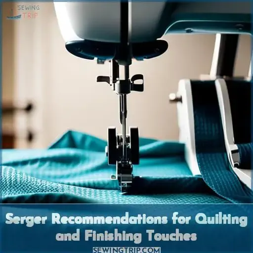 Serger Recommendations for Quilting and Finishing Touches