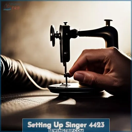 Setting Up Singer 4423