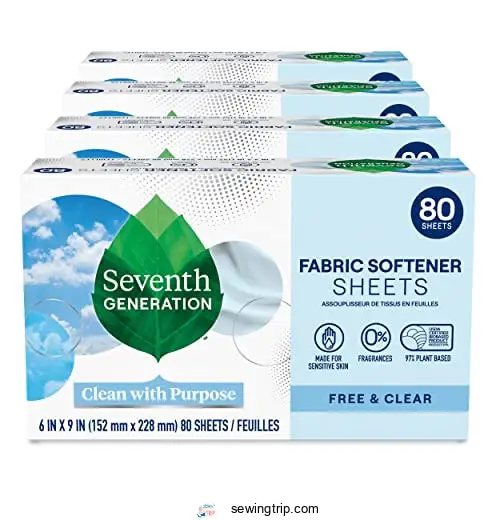 Seventh Generation Dryer Sheets Fabric
