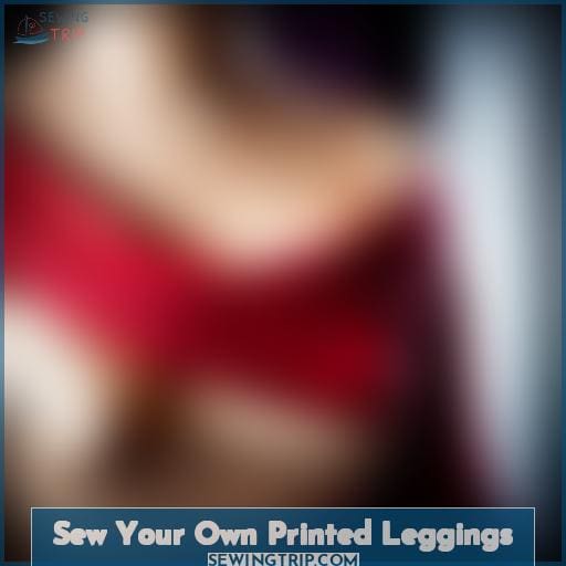 Sew Your Own Printed Leggings