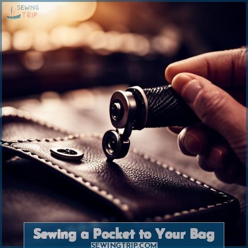 Sewing a Pocket to Your Bag