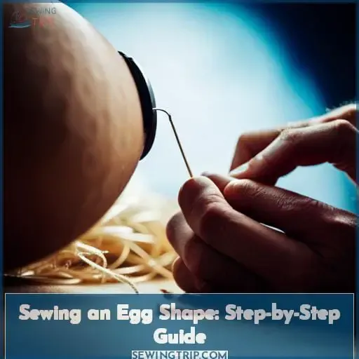 Sewing an Egg Shape: Step-by-Step Guide