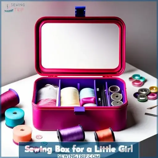 Sewing Box for a Little Girl