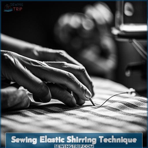 Sewing Elastic Shirring Technique