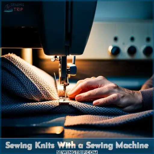 Sewing Knits With a Sewing Machine