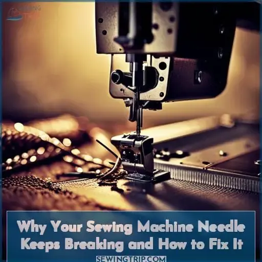 sewing machine needle keeps breaking