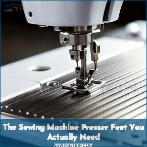 sewing machine presser feet guide