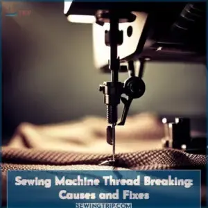 sewing machine thread breaking at needle