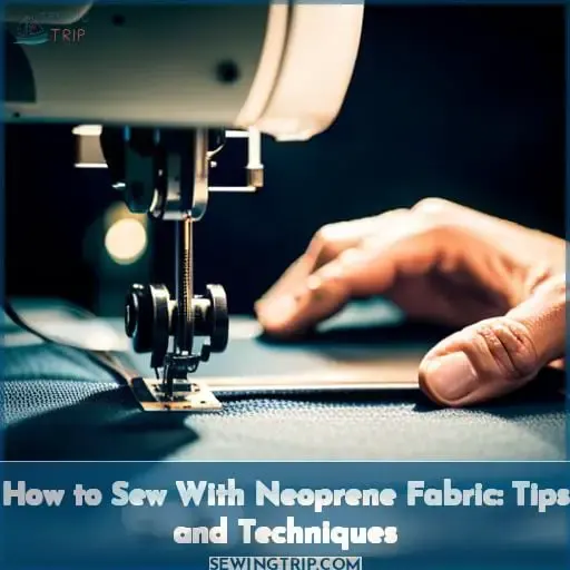 sewing neoprene fabric