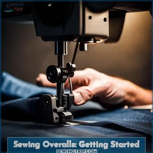 Sewing Overalls: Getting Started