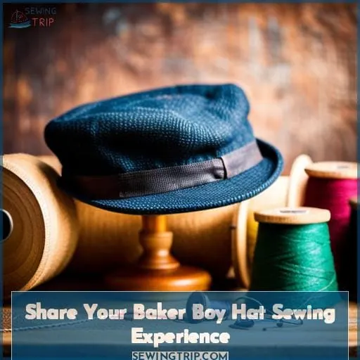 Share Your Baker Boy Hat Sewing Experience