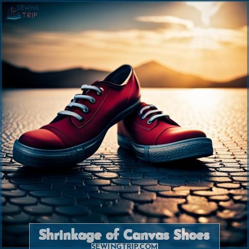 Shrinkage of Canvas Shoes