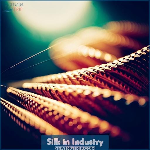Silk in Industry