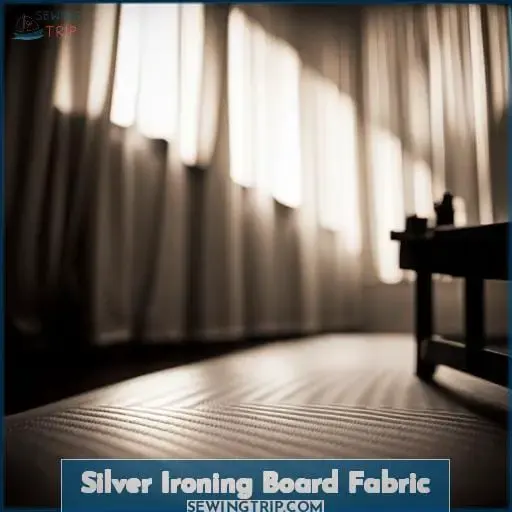 Silver Ironing Board Fabric