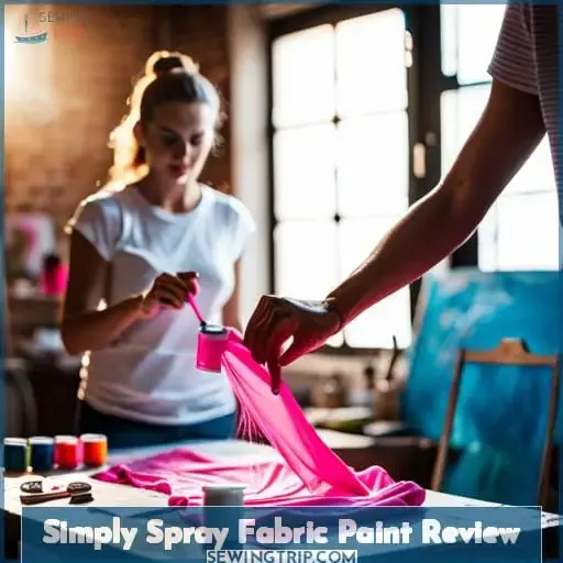 Simply Spray Fabric Paint Review