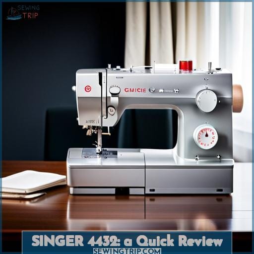 SINGER 4432: a Quick Review