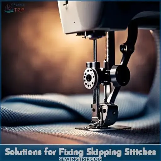 Solutions for Fixing Skipping Stitches