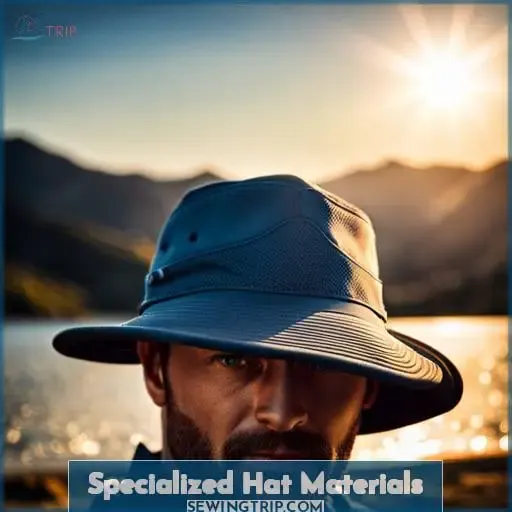 Specialized Hat Materials