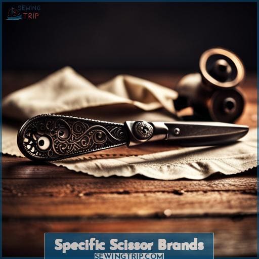 Specific Scissor Brands