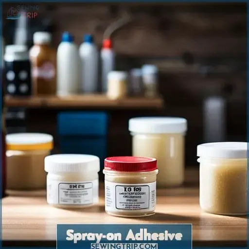 Spray-on Adhesive