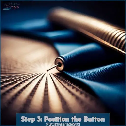 Step 3: Position the Button