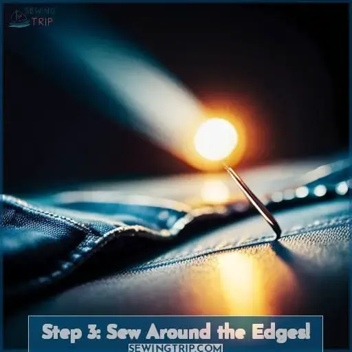 Step 3: Sew Around the Edges!