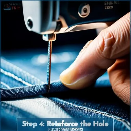 Step 4: Reinforce the Hole