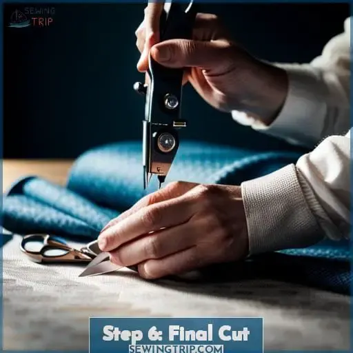 Step 6: Final Cut