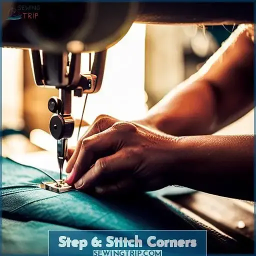 Step 6: Stitch Corners