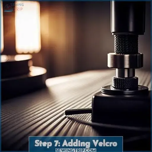 Step 7: Adding Velcro