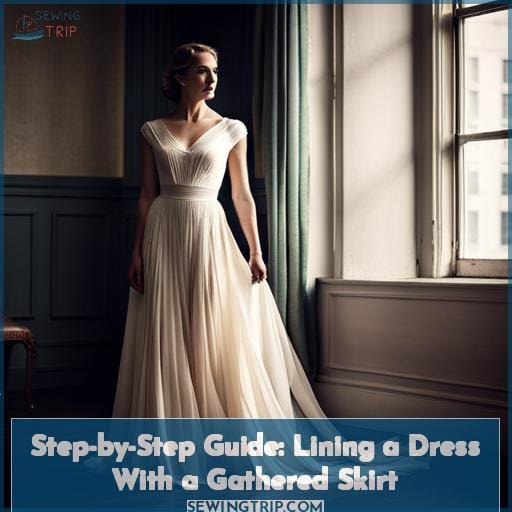 Step-by-Step Guide: Lining a Dress With a Gathered Skirt