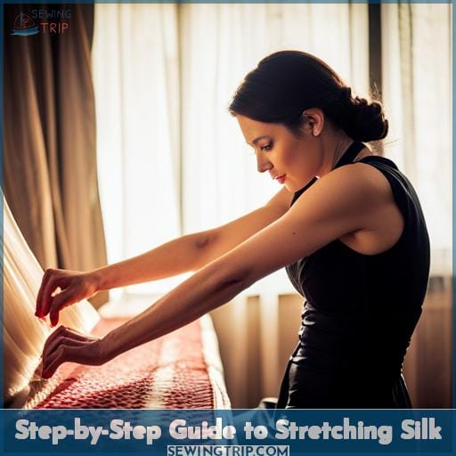 Step-by-Step Guide to Stretching Silk