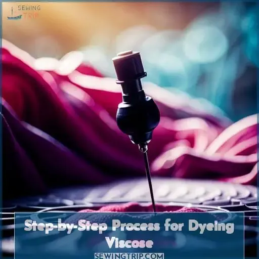 Step-by-Step Process for Dyeing Viscose