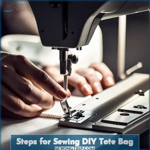 Steps for Sewing DIY Tote Bag