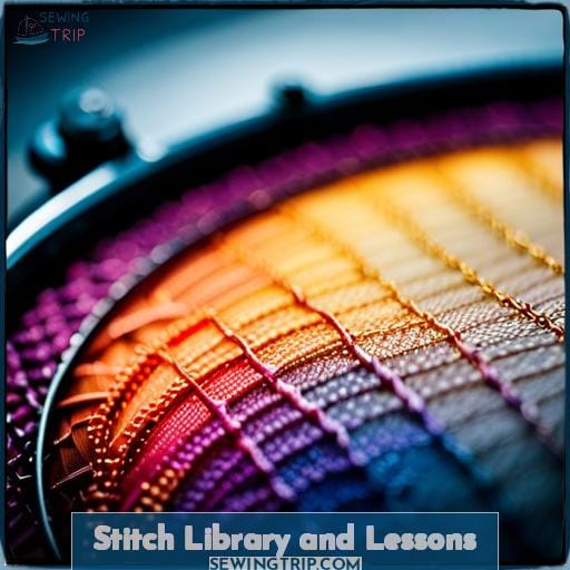 Stitch Library and Lessons