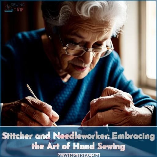 Stitcher and Needleworker: Embracing the Art of Hand Sewing