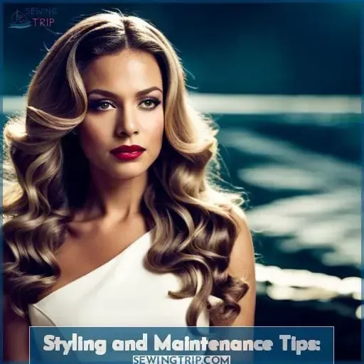 Styling and Maintenance Tips: