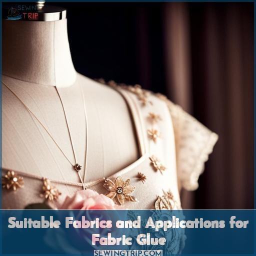Suitable Fabrics and Applications for Fabric Glue
