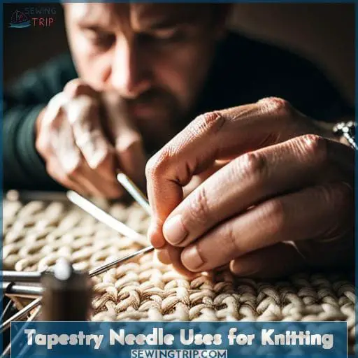 Tapestry Needle Uses for Knitting