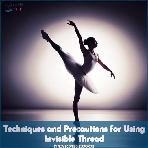 Techniques and Precautions for Using Invisible Thread