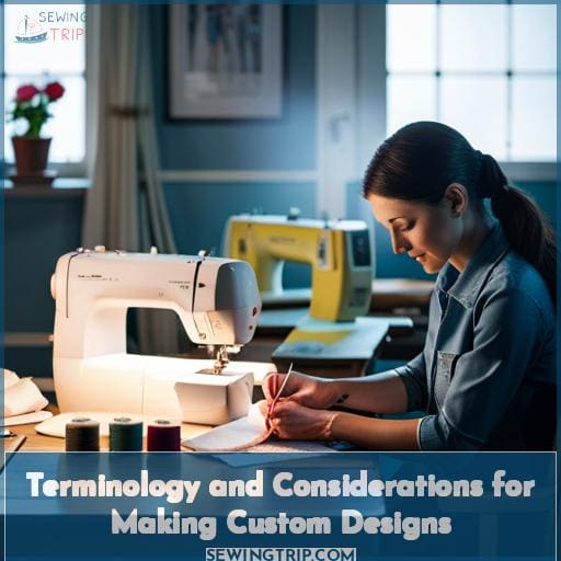 Terminology and Considerations for Making Custom Designs