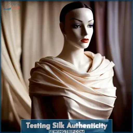 Testing Silk Authenticity
