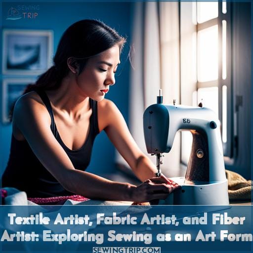 Textile Artist, Fabric Artist, and Fiber Artist: Exploring Sewing as an Art Form